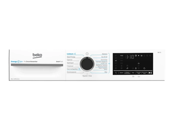 Пральна машина автоматична Beko BM3WFSU47215WB - Фото 7 Пральна машина автоматична Beko BM3WFSU47215WB - изображение 7