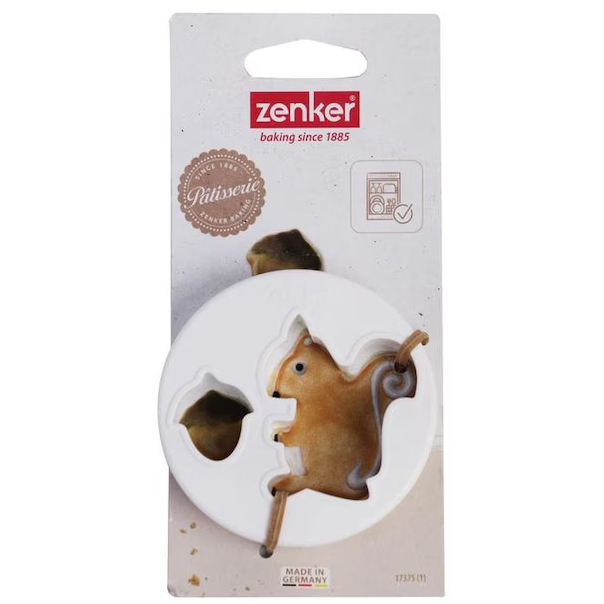 Форма для печенья Zenker 17375 "Белочка" пластиковая White (3_07815) - Фото 2 Форма для печенья Zenker 17375 "Белочка" пластиковая White (3_07815) - изображение 2