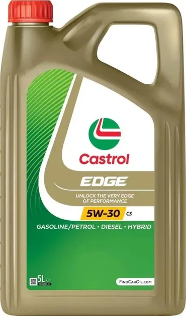 Олива моторна Castrol EDGE C3 5W-30 (5л.) - Фото 1 Олива моторна Castrol EDGE C3 5W-30 (5л.) - зображення 1