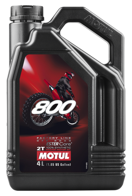 Олива Motul 800 Factory Line Off Road 2T 4Л - Фото 1 Олива Motul 800 Factory Line Off Road 2T 4Л - зображення 1