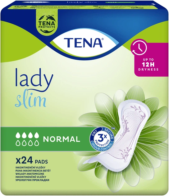 TENA Lady Slim Normal прокладки урологічні 24 шт - изображение 2