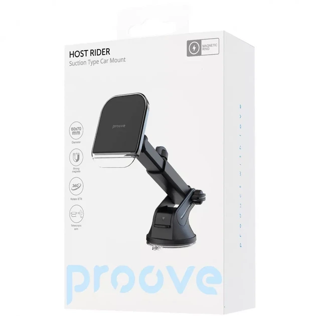 Автомобільний тримач Proove Host Rider Suction Type Car Mount - Фото 2 Автомобільний тримач Proove Host Rider Suction Type Car Mount - изображение 2