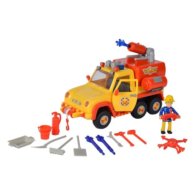 Пожежна машина Simba Fireman Sam Fire Truck Venus 2.0 з фігуркою (109251094) (4006592063610) - зображення 4