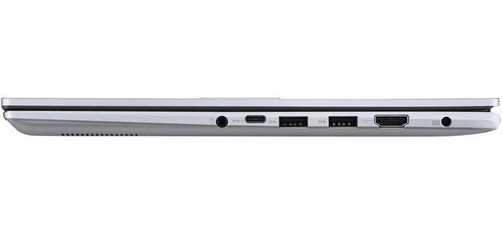 Ноутбук ASUS 14 Vivobook 14 X1405VA-LY767 FHD IPS/Intel i5-13420H/8GB/512SSD/Intel Graphics/DOS/Cool Silver (90NB10M1-M00ZC0) - Фото 7 Ноутбук ASUS 14 Vivobook 14 X1405VA-LY767 FHD IPS/Intel i5-13420H/8GB/512SSD/Intel Graphics/DOS/Cool Silver (90NB10M1-M00ZC0) - изображение 7