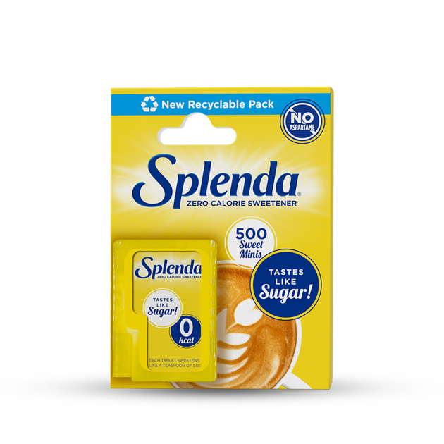 Сахарозаменитель сукралоза (мини таблетки) Splenda minis 500 шт - Фото 2 Сахарозаменитель сукралоза (мини таблетки) Splenda minis 500 шт - изображение 2