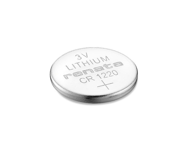 Батарейка CR1220 RENATA Lithium (3V) Swiss Made - Фото 2 Батарейка CR1220 RENATA Lithium (3V) Swiss Made - зображення 2