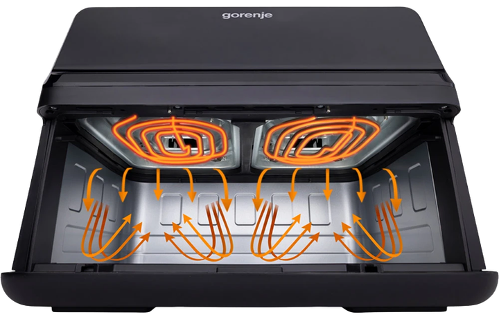 Мультипіч Gorenje AF2700BP 9 л 2700 Вт Чорний - зображення 9