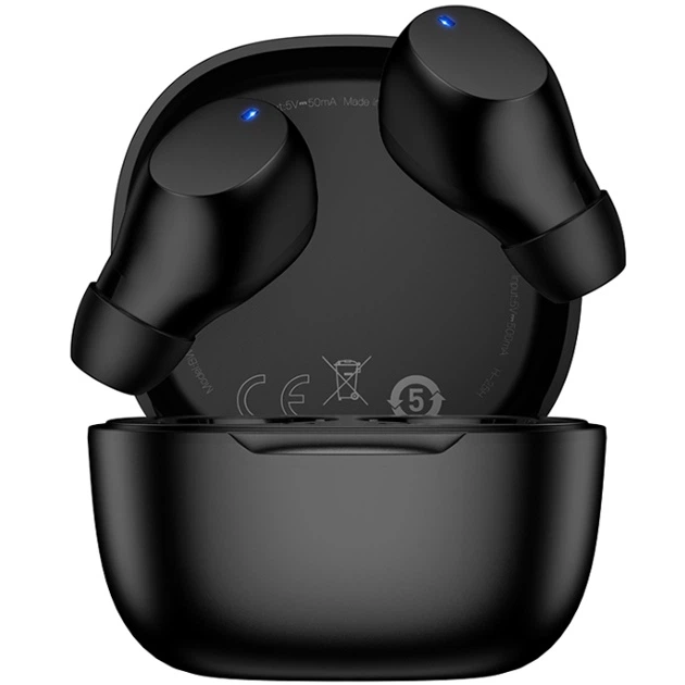 Бездротові блютуз навушники BOROFONE BW97 Bluetooth TWS для Android / iOS / Windows Чорний - зображення 3