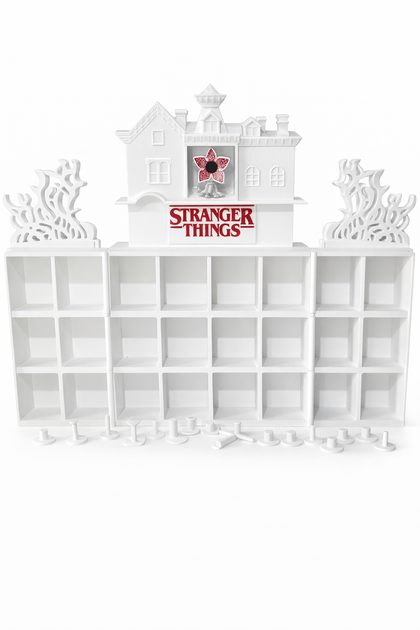 Подставка Дом для Фигурок Stranger Things Kinder Joy Funko Pop Stand / Display /Дом для фигурок Очень Странные Чудеса Белый - изображение 6