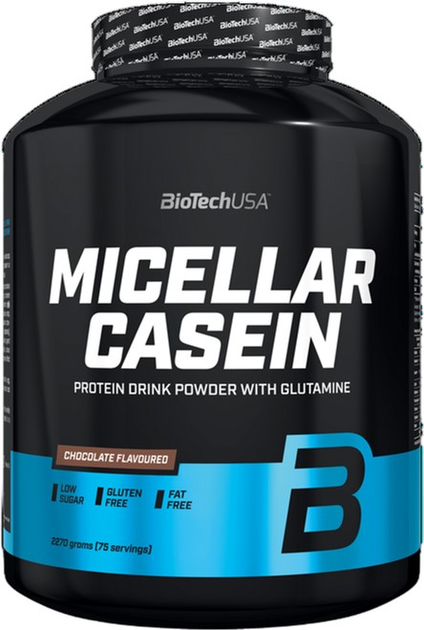 Міцелярний Казеїн з Глутаміном Micellar Casein - 2270 г Шоколад (5999076232819) - Фото 1 Міцелярний Казеїн з Глутаміном Micellar Casein - 2270 г Шоколад (5999076232819) - зображення 1