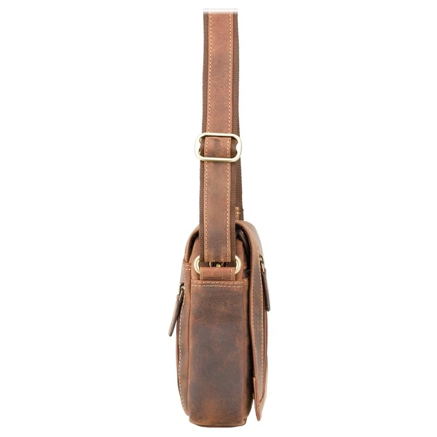 Сумка чоловіча Visconti S7 Messenger Bag A5 (Oil Tan) - Фото 2 Сумка чоловіча Visconti S7 Messenger Bag A5 (Oil Tan) - изображение 2