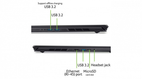 Ноутбук Acer Nitro V 16 ANV16S-71-7771 (NH.U24AA.003) Black - Фото 8 Ноутбук Acer Nitro V 16 ANV16S-71-7771 (NH.U24AA.003) Black - изображение 8