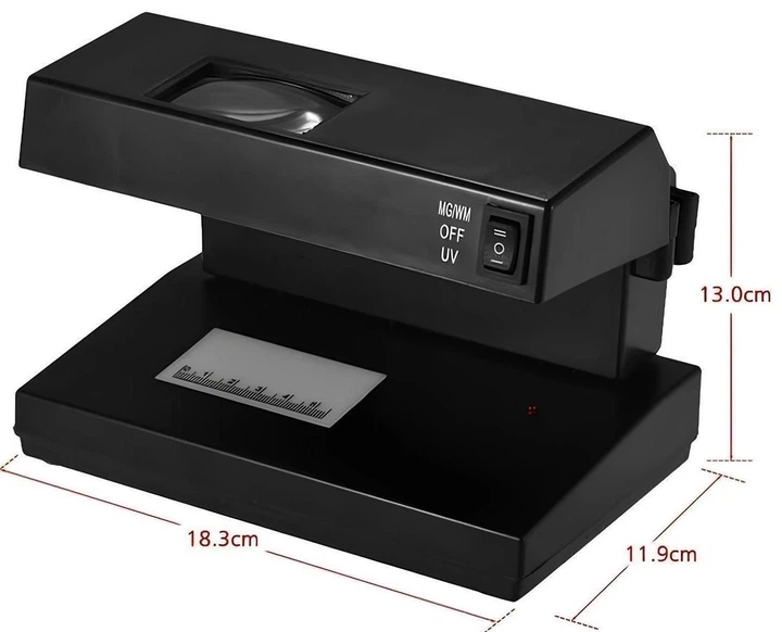 Детектор купюр 2138PRO UV – ручной аппарат проверки валют ультрафиолетом, питание 220V, Защита подделок - Фото 2 Детектор купюр 2138PRO UV – ручной аппарат проверки валют ультрафиолетом, питание 220V, Защита подделок - изображение 2