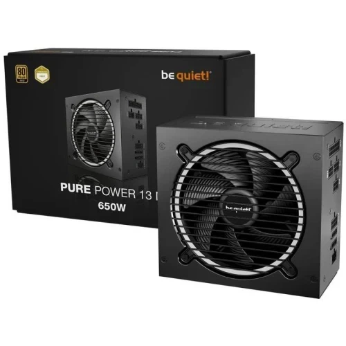 Блок питания 650 Вт, be quiet! Pure Power 13 M, Black (BP025EU) - изображение 4