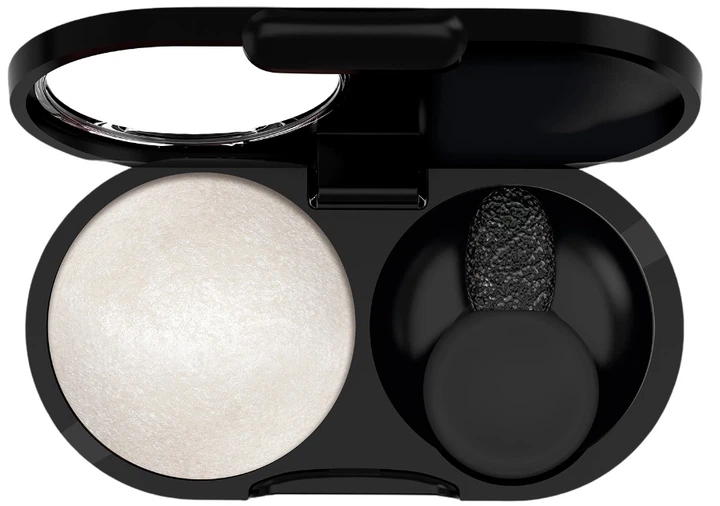 Cień do powiek Pupa Vamp! Wet and Dry perłowe 401 White Snow 1 g (8011607368822) - obraz 2