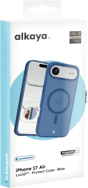 Панель alkaya LUCID Protect для Apple iPhone Air Blue (4262454779321) - зображення 2