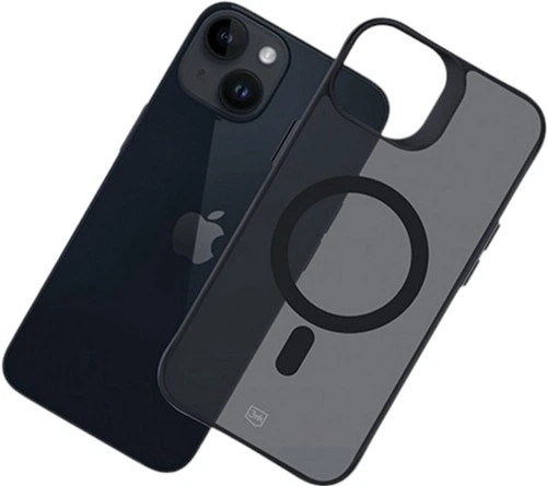Etui 3MK Smoke MagCase do Apple iPhone 13/14 Black (5903108563697) - obraz 8
