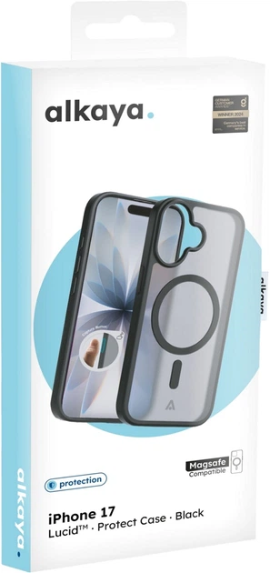 Etui alkaya LUCID Protect do Apple iPhone 17 Black (4262454779352) - obraz 2