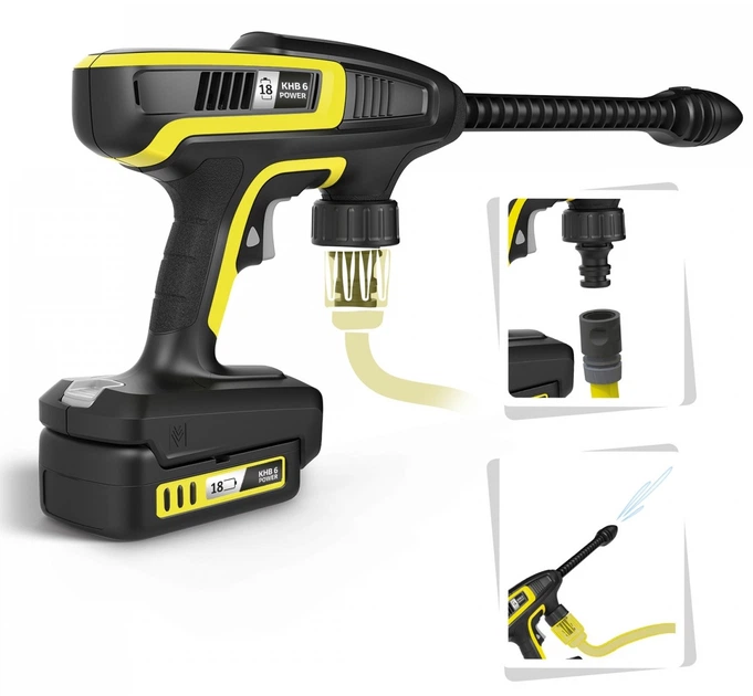 Zestaw zabawkowy Smoby Pistolet wysokociśnieniowy Kärcher (3032163609018) - obraz 3