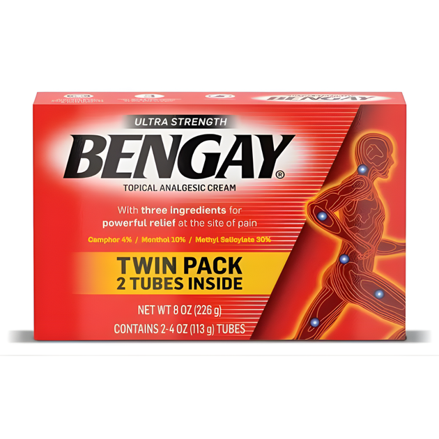 Знеболюючий крем Bengay Ultra Strength (2 туби по 113 г), від болю в м'язах та суглобах - зображення 3