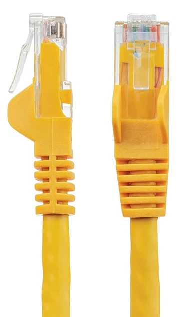 Patchcord Intellinet Cat6 UTP 10 m Yellow (766623343787) - obraz 2