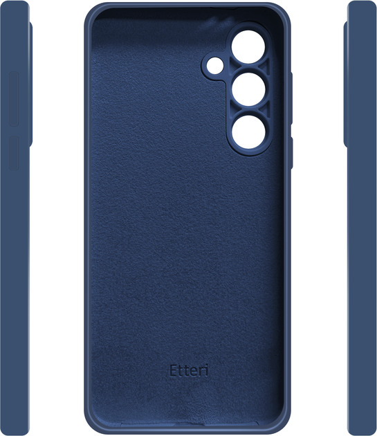 Панель Etteri Silicone Case для Samsung Galaxy A36 5G Dark Blue (GSM190267) - зображення 4