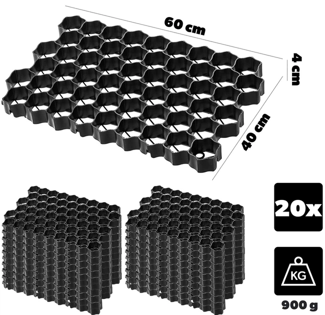 Набір решіток для газону Kadax Lund K3931 - зображення 2