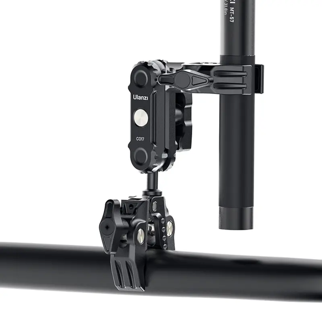 Шарнірне кріплення Ulanzi CO17 Super Clamp With Dual Ballhead Magic Arm (UV-C046GBB1 CO17) - Фото 4 Шарнірне кріплення Ulanzi CO17 Super Clamp With Dual Ballhead Magic Arm (UV-C046GBB1 CO17) - изображение 4