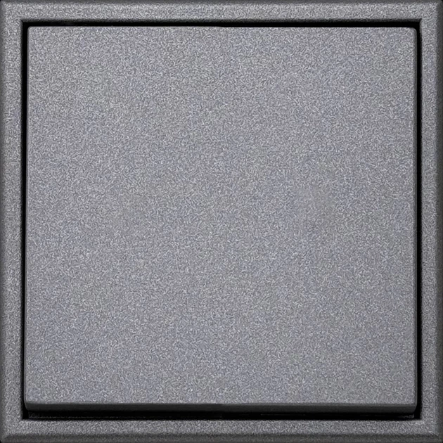 Перемикач одноклавішний перехресний Liregus 502809136 Modern Сірий (4770025005859) - зображення 2