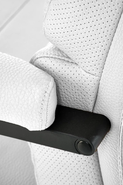 Fotel biurowy Halmar ADRIANO 2 Popielaty (5905248134867) - obraz 9