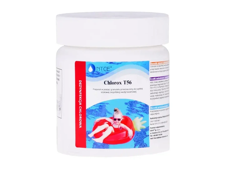 CHLOROX T56 - Шоковые хлорные гранулы для бассейна 500 г - изображение 2