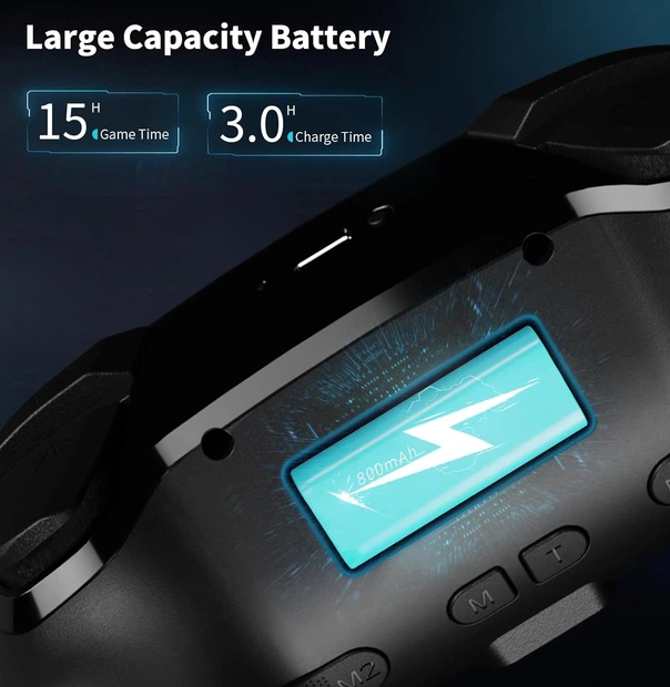 Игровой контроллер AceGamer SW01 Bluetooth для Nintendo Switch, PC, iOS, Android - Фото 4 Игровой контроллер AceGamer SW01 Bluetooth для Nintendo Switch, PC, iOS, Android - изображение 4