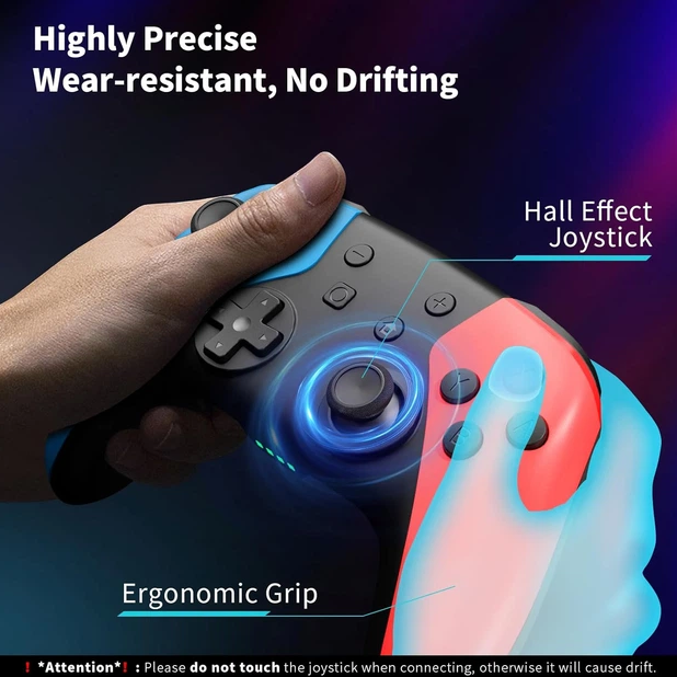 Игровой контроллер AceGamer SW01 Bluetooth для Nintendo Switch, PC, iOS, Android - Фото 6 Игровой контроллер AceGamer SW01 Bluetooth для Nintendo Switch, PC, iOS, Android - изображение 6