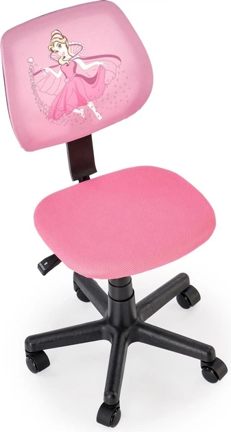 Дитяче крісло для письмового столу Halmar BINGO Рожеве (5905248134843) - зображення 3