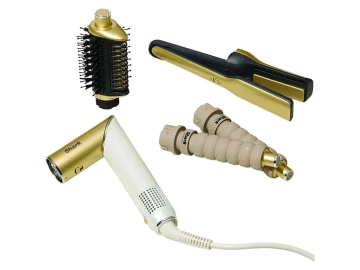Мультистайлер SHARK Glam Sleek Straight Waves & Curls Multi-styler (HD6051SEU) - Фото 2 Мультистайлер SHARK Glam Sleek Straight Waves & Curls Multi-styler (HD6051SEU) - изображение 2
