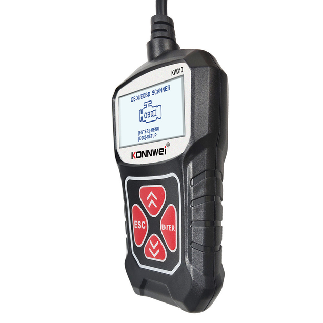 Автосканер Konnwei KW310 для диагностики легковых автомобилей (EOBD, OBD2) - изображение 6