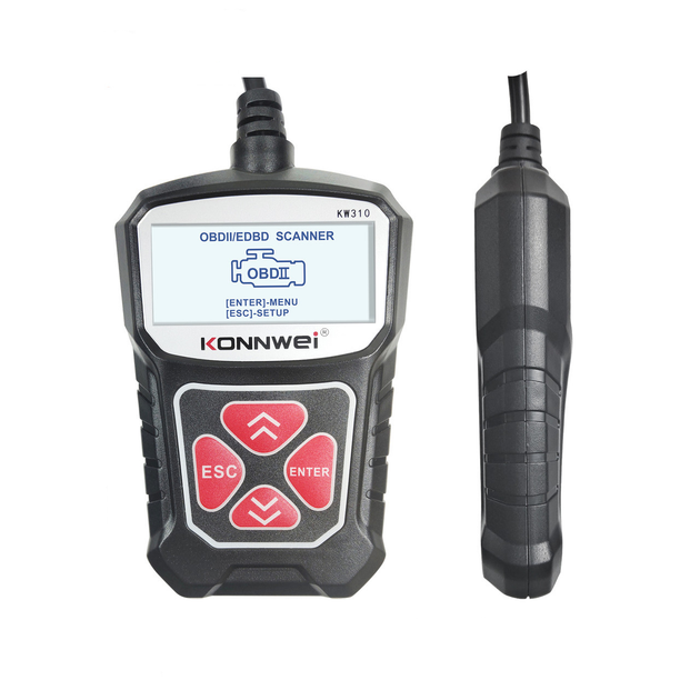 Автосканер Konnwei KW310 для диагностики легковых автомобилей (EOBD, OBD2) - изображение 2
