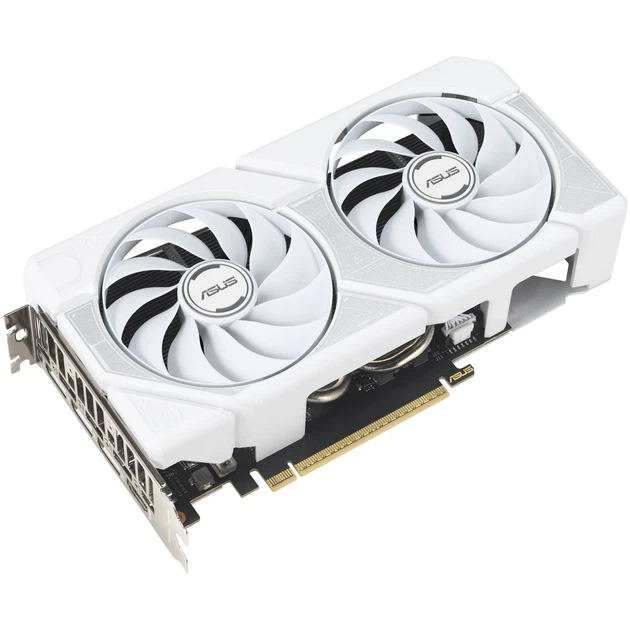 Відеокарта ASUS NVIDIA DUAL-RTX5060TI-O8G-WHITE DUAL-RTX5060TI-O8G-WHITE ASUS (DUAL-RTX5060TI-O8G-WHITE) - Фото 4 Відеокарта ASUS NVIDIA DUAL-RTX5060TI-O8G-WHITE DUAL-RTX5060TI-O8G-WHITE ASUS (DUAL-RTX5060TI-O8G-WHITE) - изображение 4