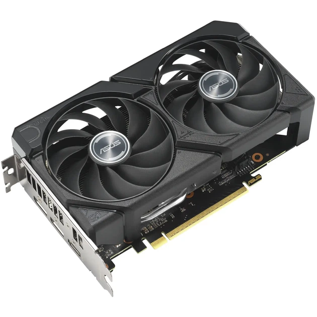 Відеокарта ASUS AMD Radeon RX 9060XT DUAL 16GB GDDR6 (DUAL-RX9060XT-16G) - Фото 3 Відеокарта ASUS AMD Radeon RX 9060XT DUAL 16GB GDDR6 (DUAL-RX9060XT-16G) - зображення 3
