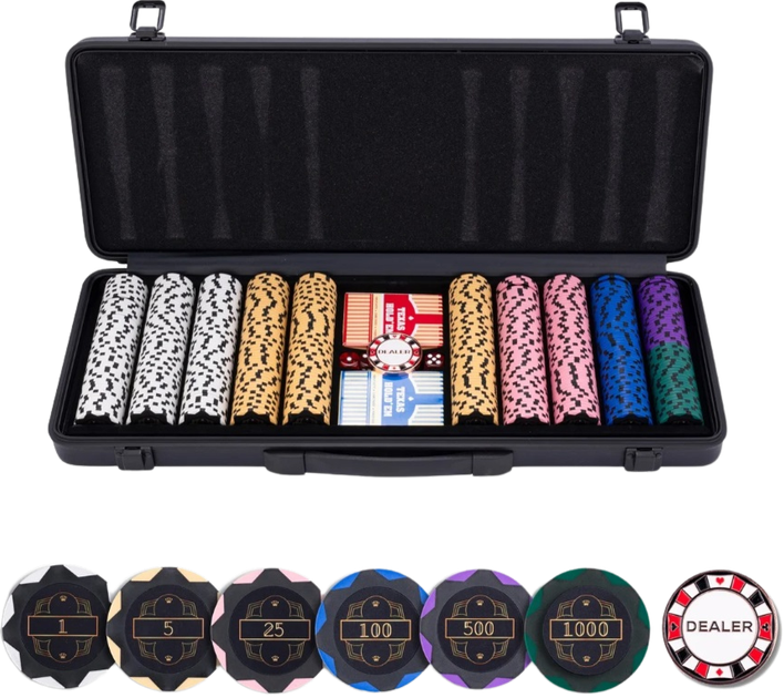 Zestaw do pokera Quint Exclusive w walizce (8716096019643) - obraz 3