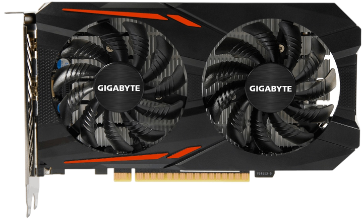 Відеокарта GeForce GTX 1050 2GB Gigabyte OC (GV-N1050OC-2GD) Б/В - изображение 2