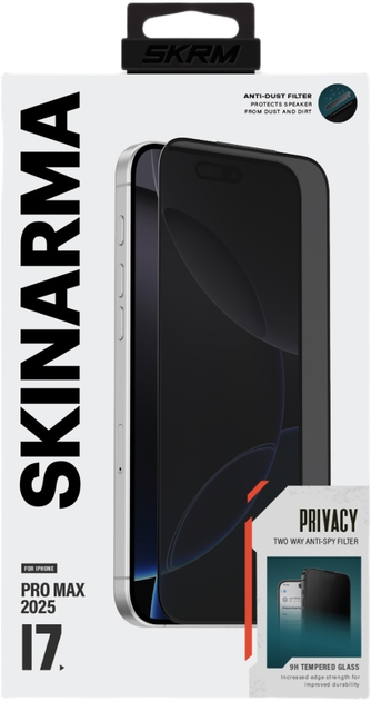 Szkło hartowane Skinarma Privacy do iPhone Air (8886461248777) - obraz 2
