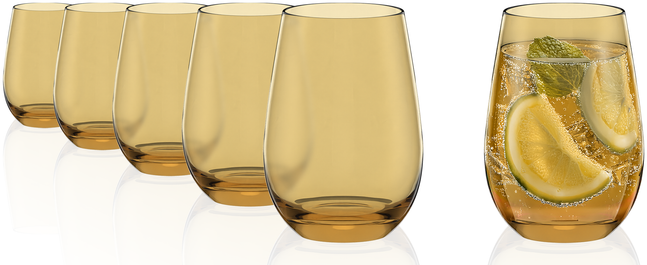 Набор стаканов Stolzle Tumbler Elements EL015 6 шт х 465 мл (4012632212238) - изображение 3
