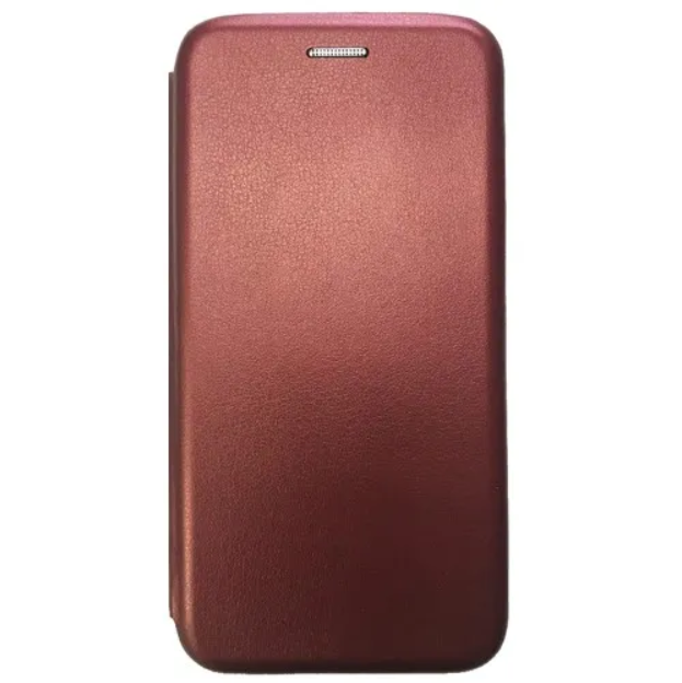 Чохол-книга TPU протиударний для iPhone 11 Marsala - Фото 1 Чохол-книга TPU протиударний для iPhone 11 Marsala - зображення 1