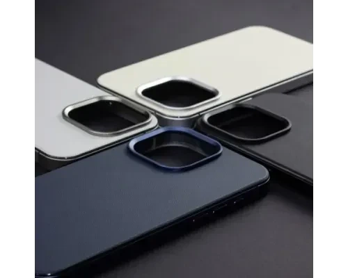Чохол DULERO Leather MagSafe протиударний для iPhone 15 Pro Max білий - Фото 5 Чохол DULERO Leather MagSafe протиударний для iPhone 15 Pro Max білий - зображення 5