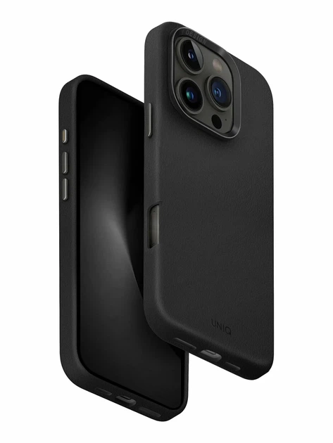 Чохол DULERO Leather MagSafe протиударний для iPhone 15 Pro Max білий - Фото 9 Чохол DULERO Leather MagSafe протиударний для iPhone 15 Pro Max білий - зображення 9