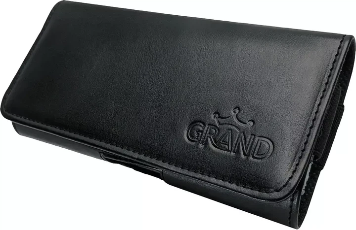 Чохол Grand Premium зі штучної шкіри протиударний для універсальних 4 дюймів чорний - зображення 2