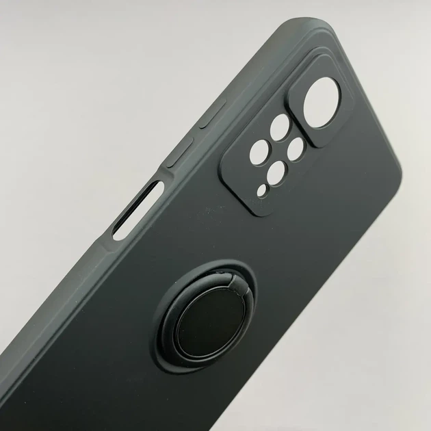 Чохол TPU протиударний для Xiaomi Redmi Note 11 Pro чорний - зображення 9