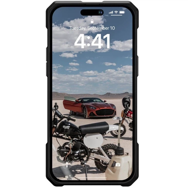 Чехол UAG NEW PATHFINDER TPU противоударный MagSafe для iPhone 15 Pro Max черный - Фото 7 Чехол UAG NEW PATHFINDER TPU противоударный MagSafe для iPhone 15 Pro Max черный - изображение 7