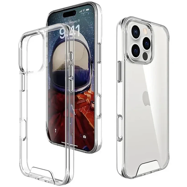 Чохол TPU протиударний MagSafe для iPhone XR прозорий - зображення 4